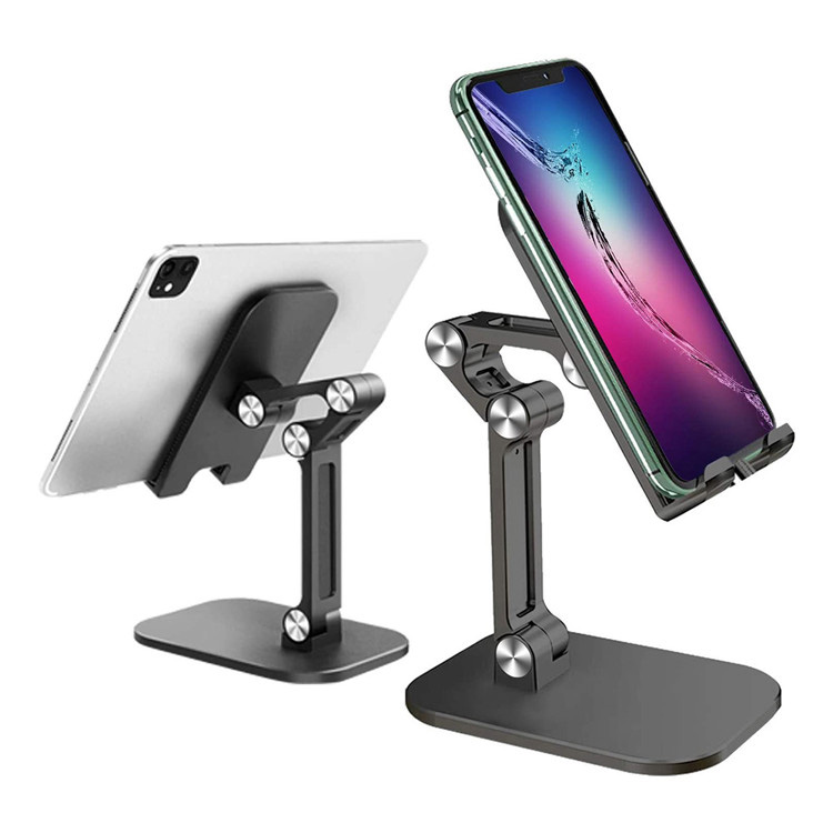 Hoeke ferstelbere opklapbere Lazy Mobile Phone Desktop Stand