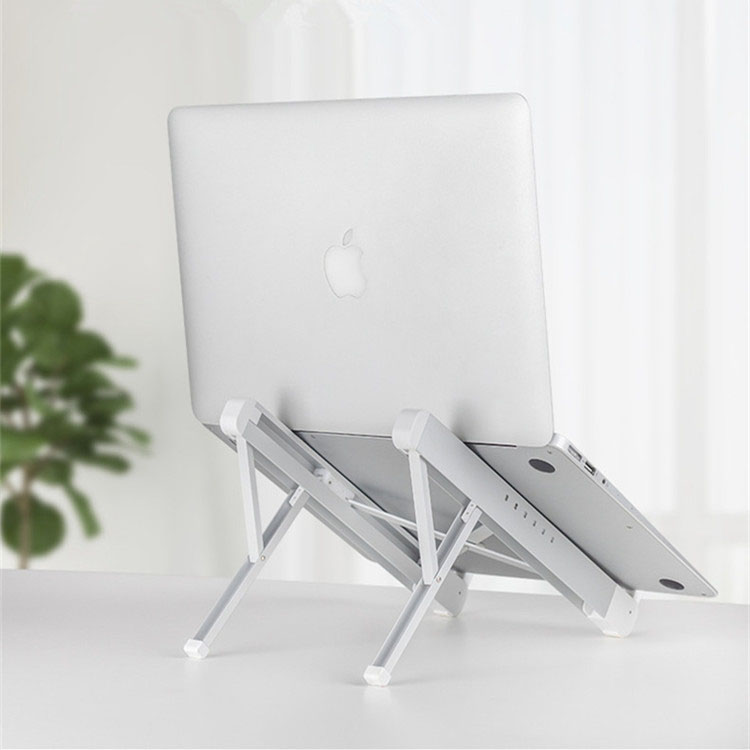 Ergonomyske fertikale ferstelbere Aluminium Computer Notebook Laptop Stand